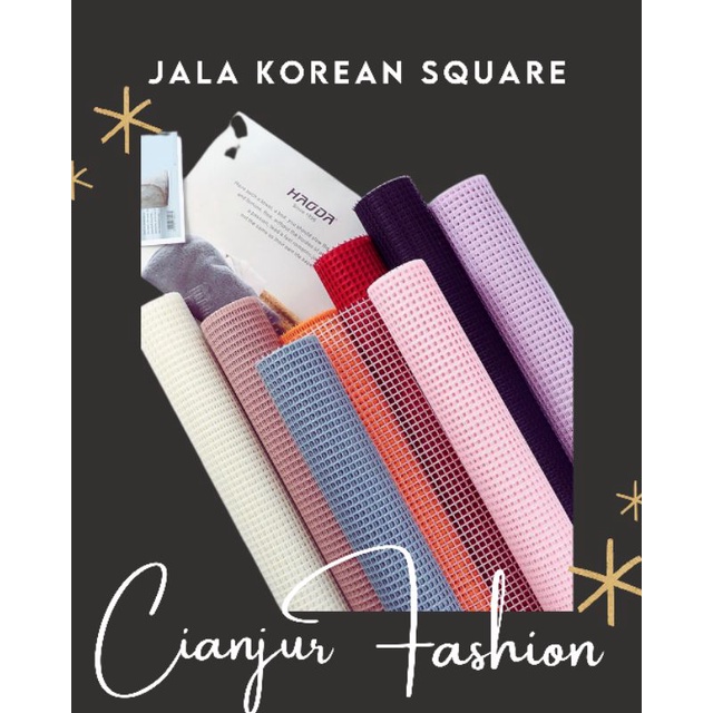 

KERTAS BUKET JALA KOREAN SQUARE