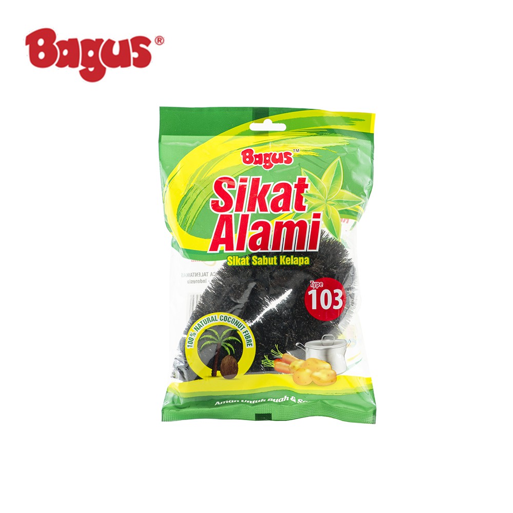 BAGUS Sikat Alami Bag Medium Sikat Dapur Buah Peralatan masak 953