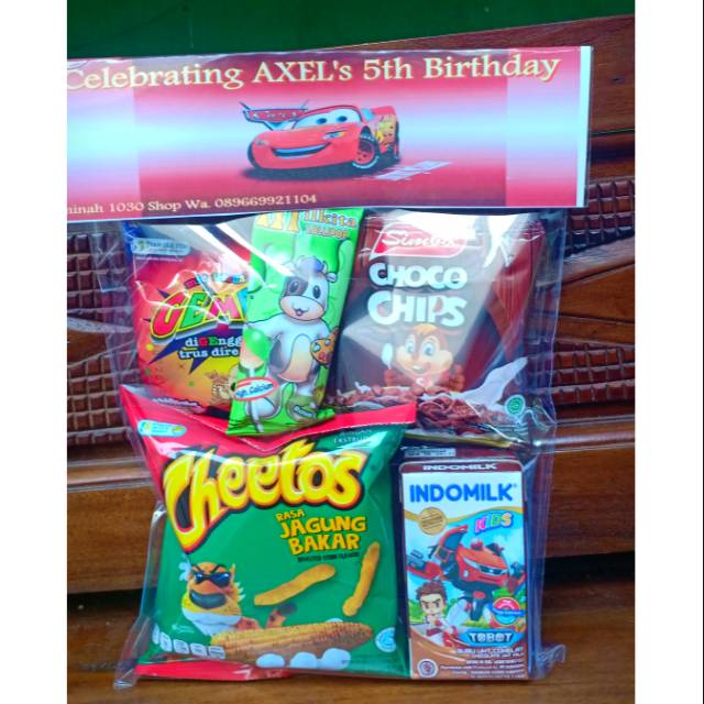 

Paket Snack Ulang Tahun