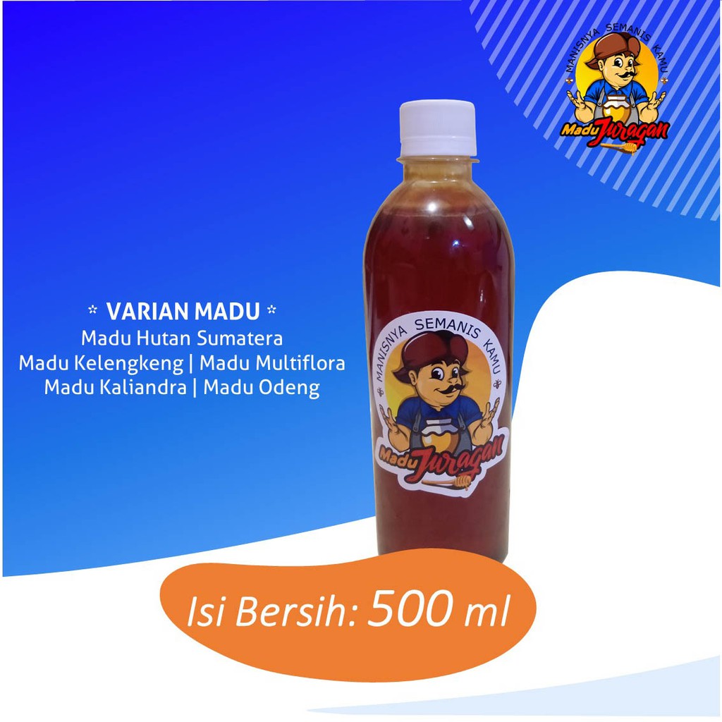 

Madu Juragan (500ml) - Madu Asli dan Murni