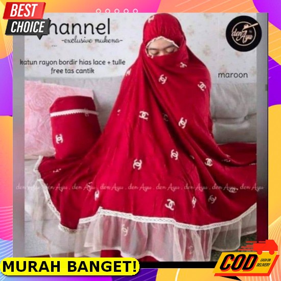 Mukena Terbaru Dewasa Mukenah Mewah Rukuh Kekinian 2022 Remaja Murah Bahan 2021 Adem Wanita Mukena B