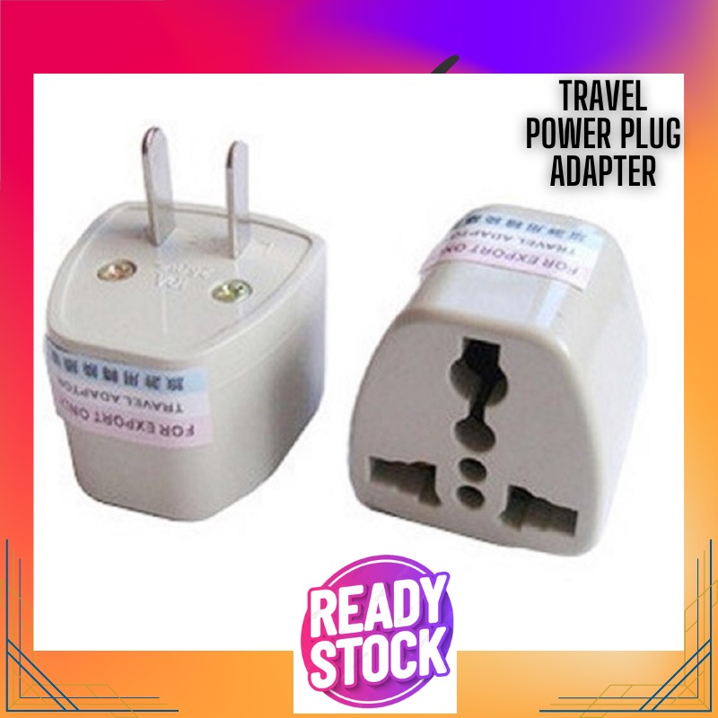 Universal EU UK AU to US USA (type A) Canada Taiwan AC travel power plug adapter converter