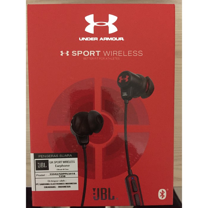 JBL UNDER ARMOUR SPORT WIRELESS ORIGINAL GARANSI IMS