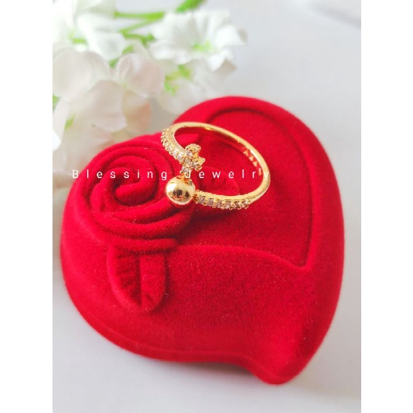 Cincin Xuping Salib Warna Emas