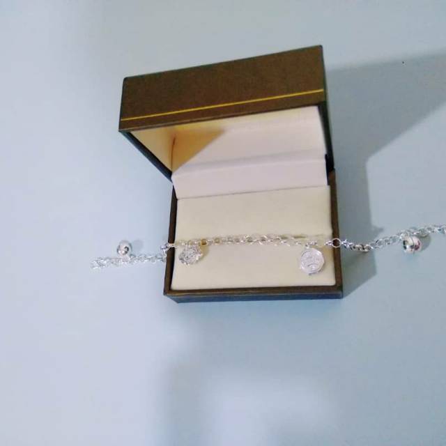 Gelang kaki bayi perak 925