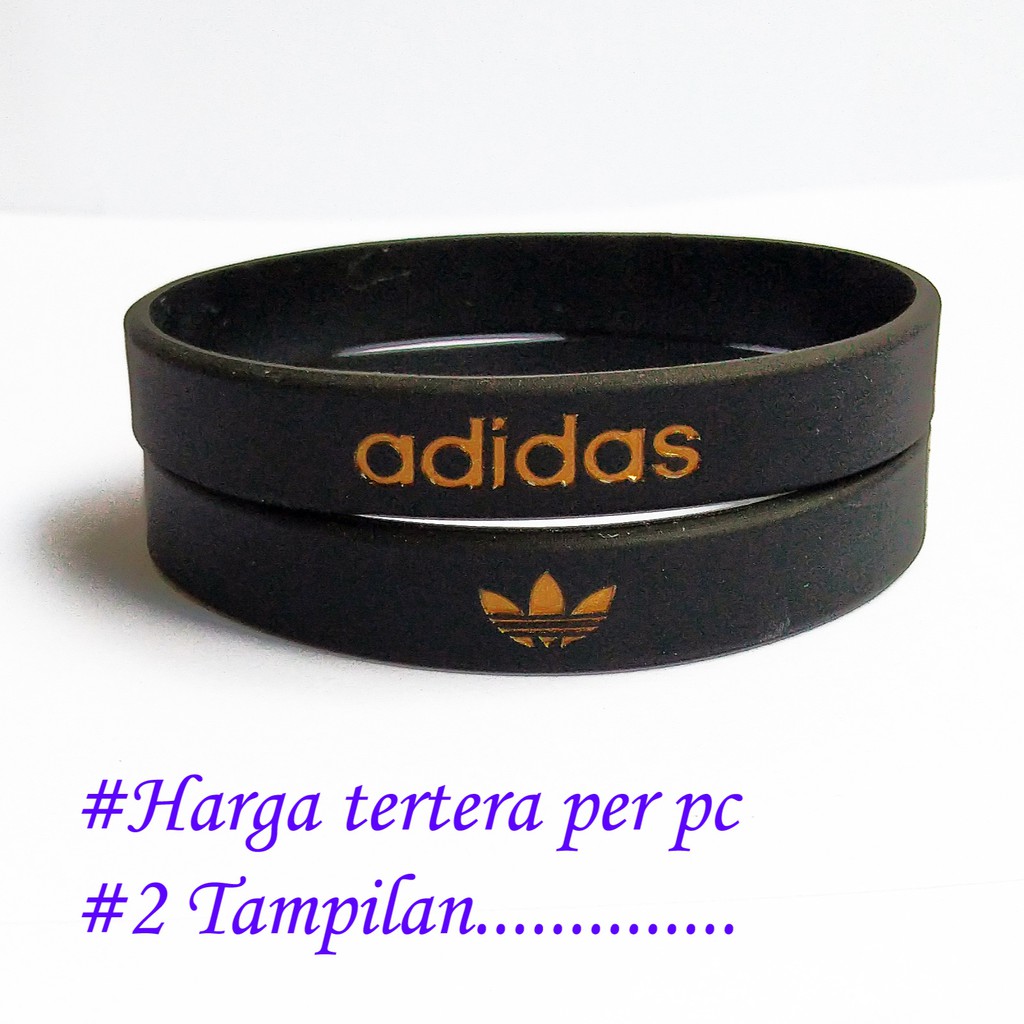 HADIAH BRACELET ADIDAS TANGAN PRIA ORIGINAL GOLD