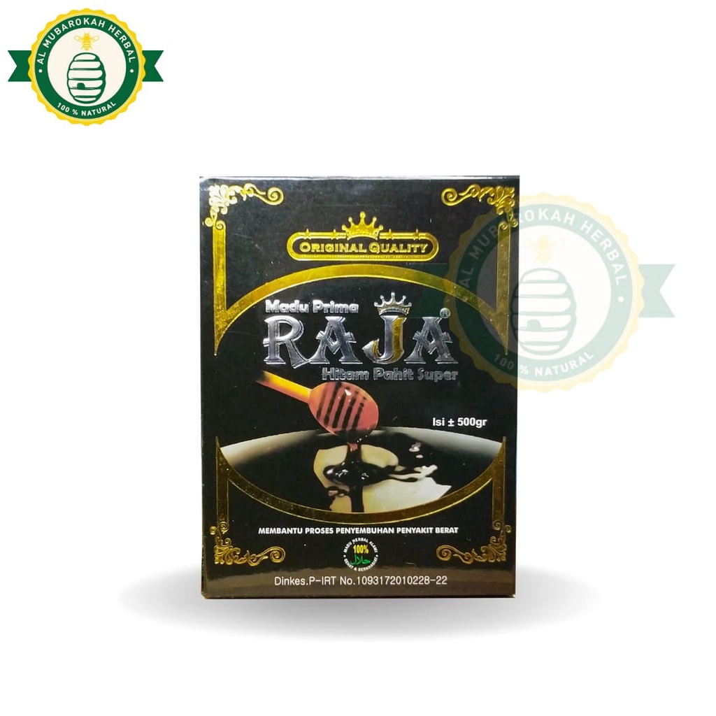 

Madu Prima Raja Hitam Pahit Super 500 gr