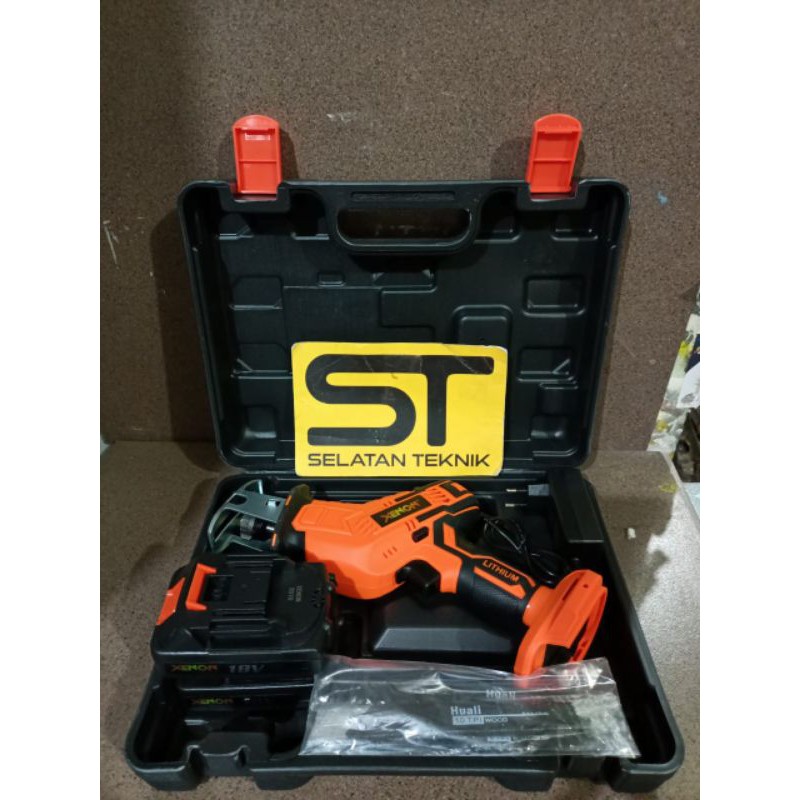 xenon cdrs1845 cordless reciprocating saw 18v mesin multi oskilasi