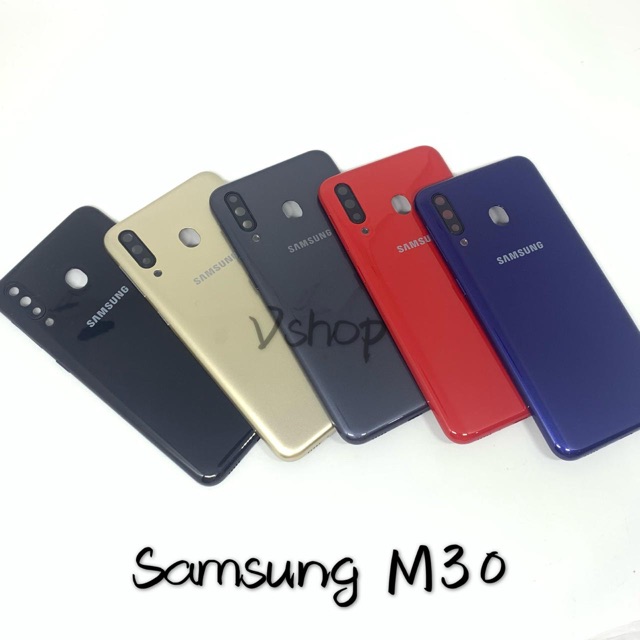 BACKDOOR - BACK CASING - HOUSING SAMSUNG M30 - M305 TUTUPAN BATERAI