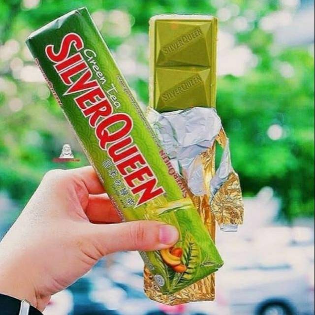 

coklat silver queen green tea besar 65