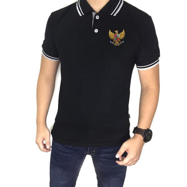 QN5T SALE PROMO POLO SHIRT PRIA GARUDA / KAOS POLO KERAH WANGKI SHIRT RW39