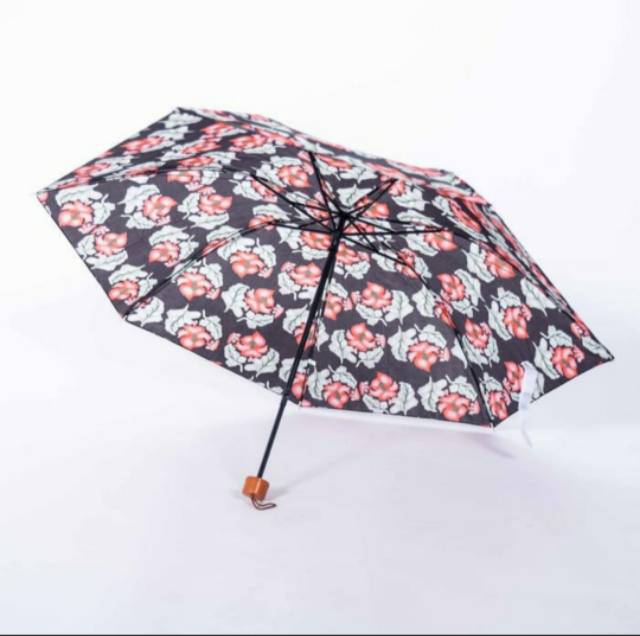 Payung lipat 3 motif / bunga bahan satin / kokoh / harga grosir / murah 777 4U CLOTHING