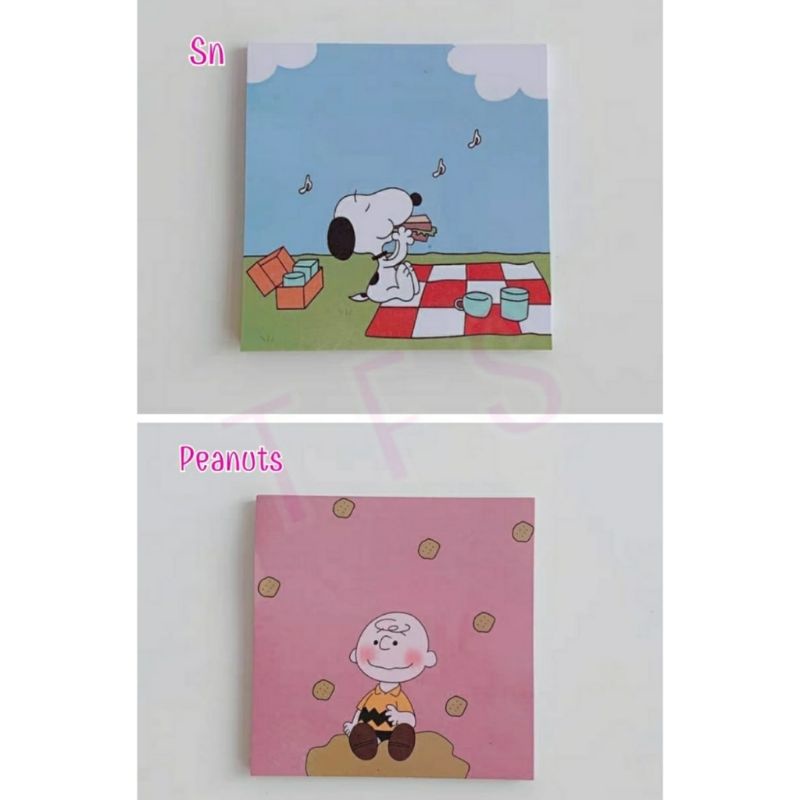 

CL Sticky notes Snoopy isi 50