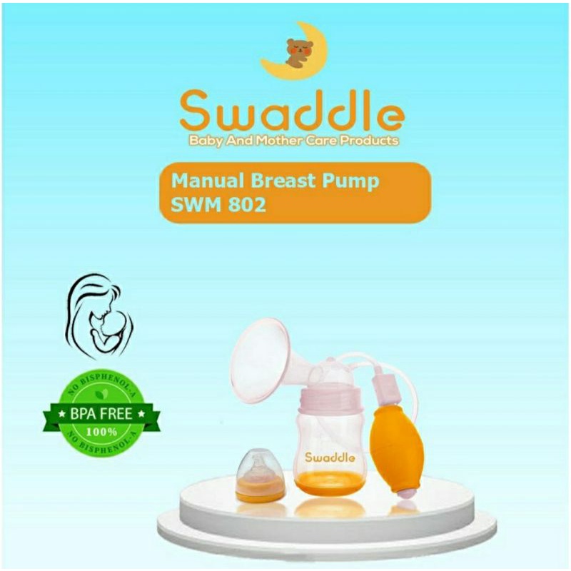 pompa asi manual swaddle