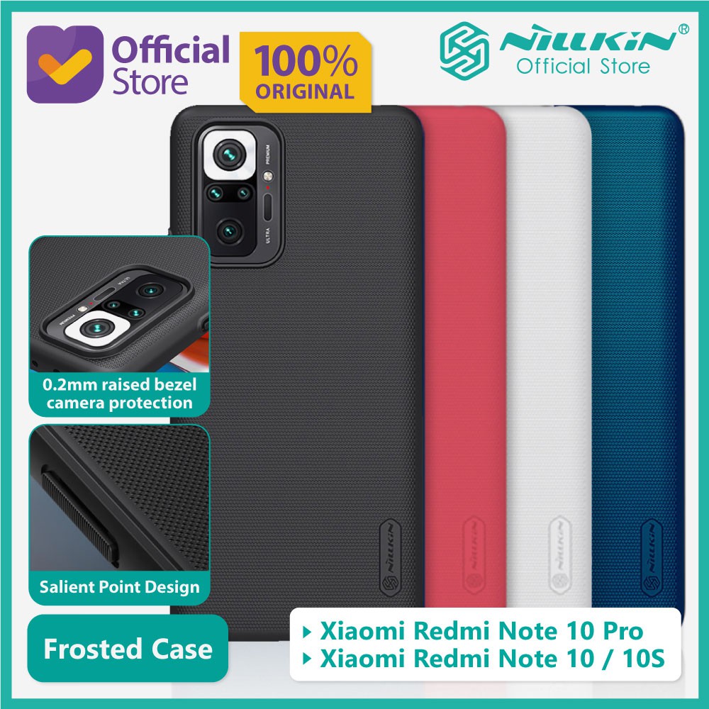 Hard Case Xiaomi Redmi Note 10 / 10S / Poco M5s / Redmi Note 10 Pro Nillkin Frosted Casing