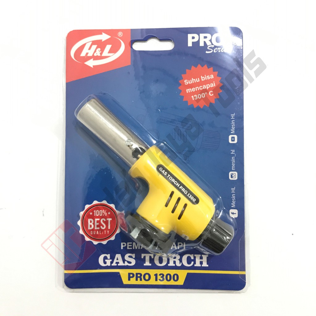 HNL Gas Torch - Alat Pemantik Api Las Mini Bakar Alat Kepala Blow Torch