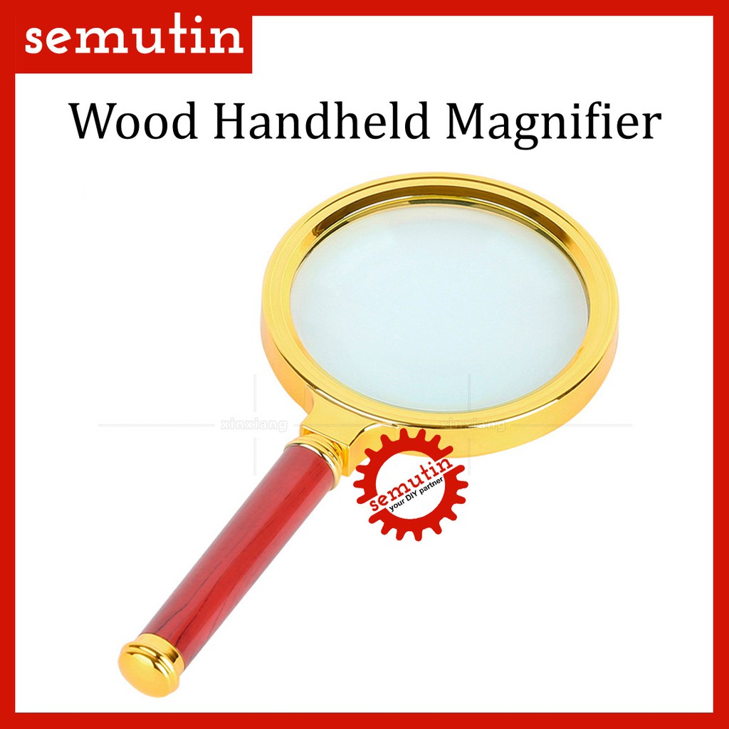 

Kaca Pembesar Motif Kayu XINXIANG XX-Wood60-100 ORIGINAL / Lup Lensa Handheld Magnifier / Magnifying