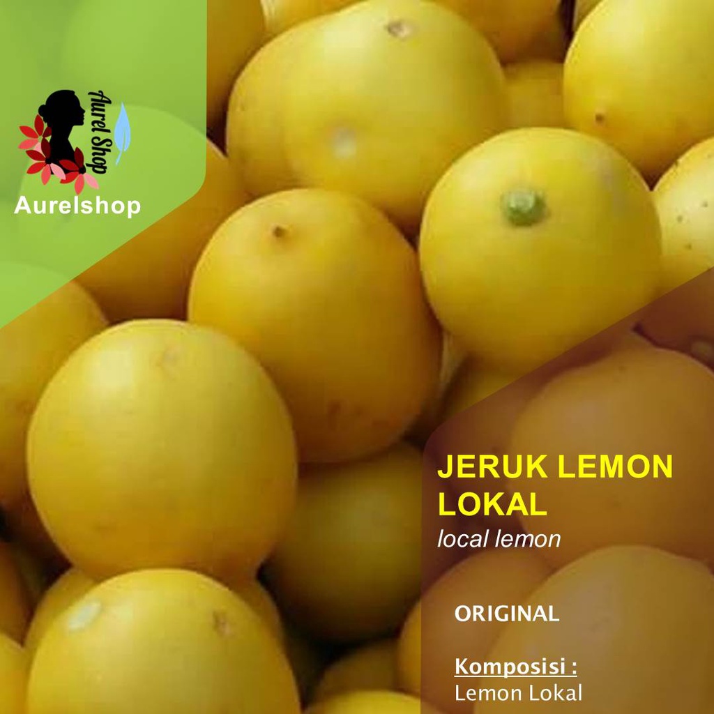 Jeruk Lemon Lokal Segar 1 kg