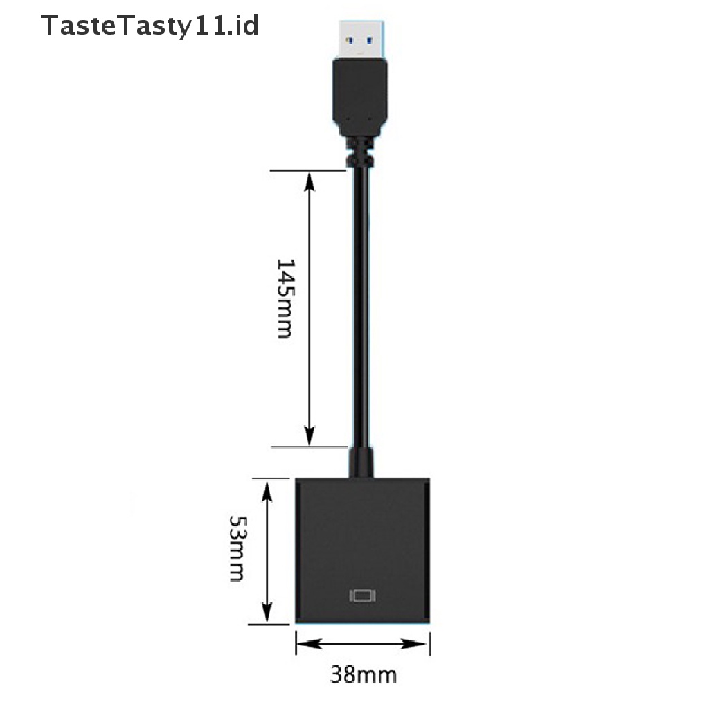 【TasteTasty】 HD 1080P USB 3.0 to HDMI-Compatible Converter Multi Display Graphic Adapter .