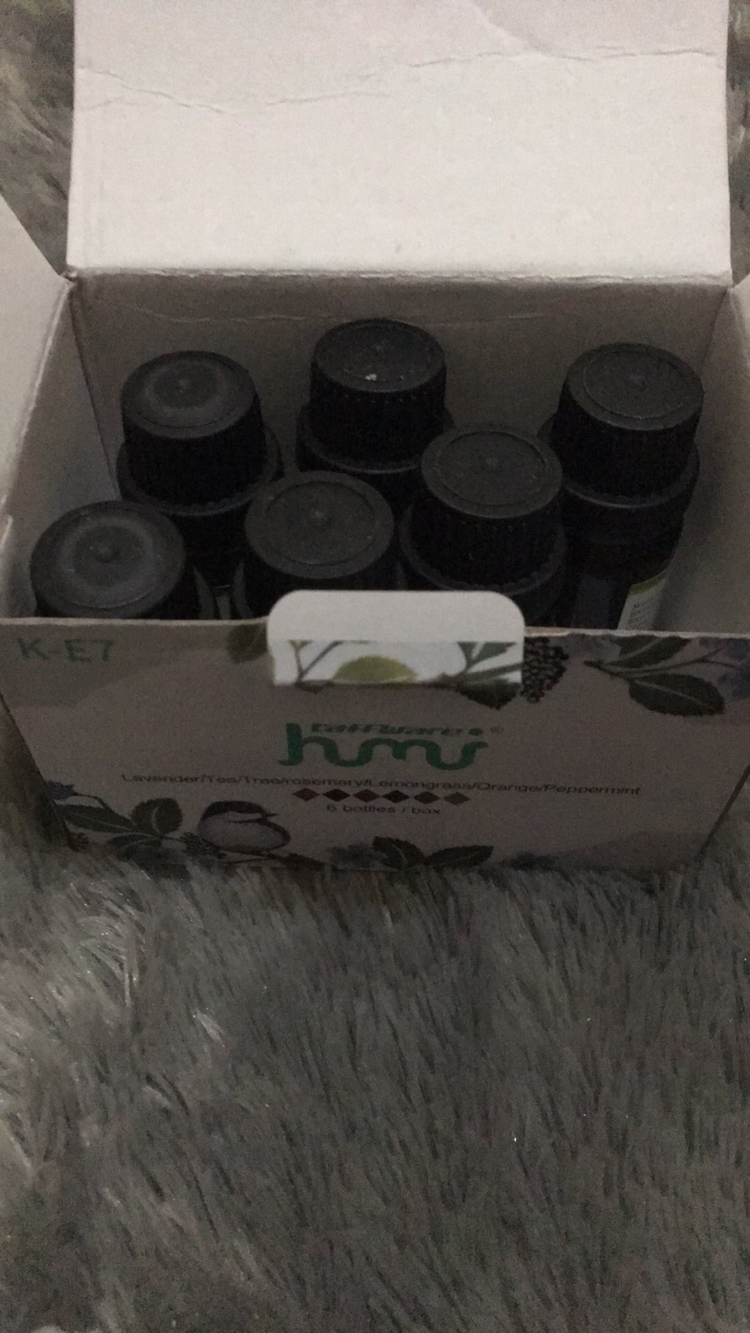 6pcs 10ml Oils Aromatherapy Difuser Pure Essential Fragrance | Minyak Aromaterapi 6in1