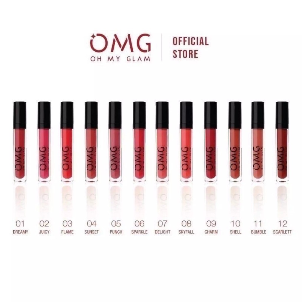 OMG Oh My Glam Matte Kiss Lip Cream