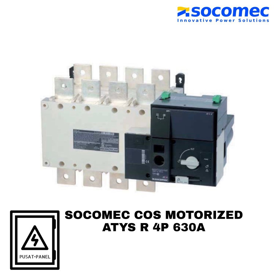 SOCOMEC COS MOTORIZED ATYS R 4P 630A - CHANGEOVER SWITCH (OHM SAKLAR)