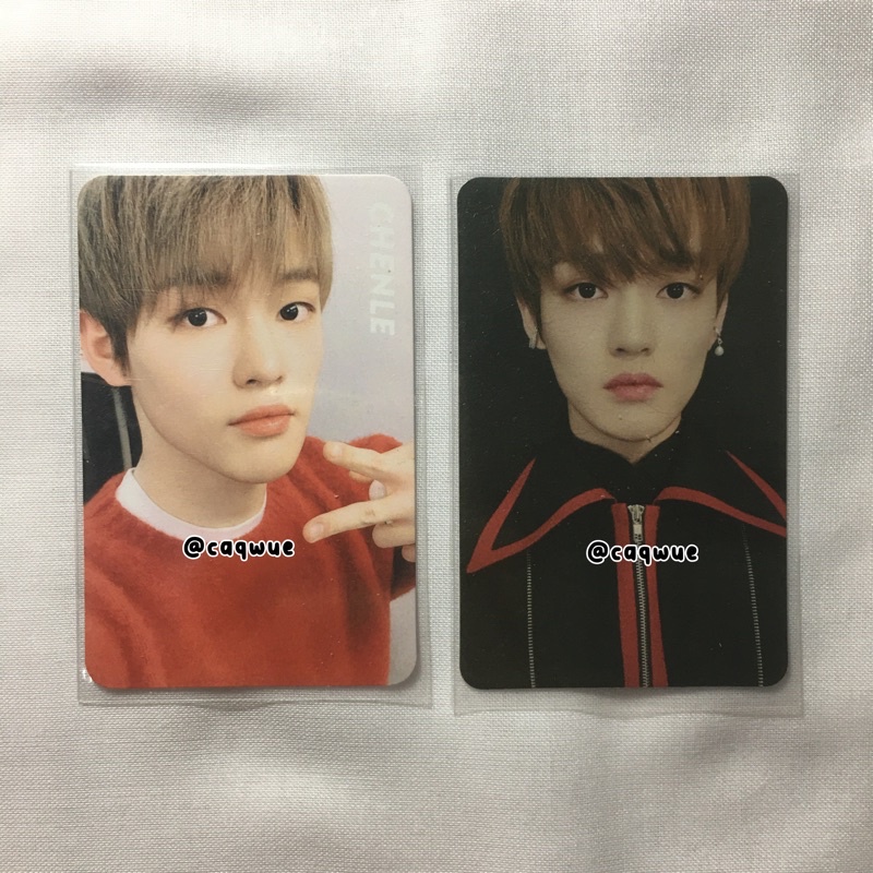 pc chenle the dream individual japan + pc chenle arrival