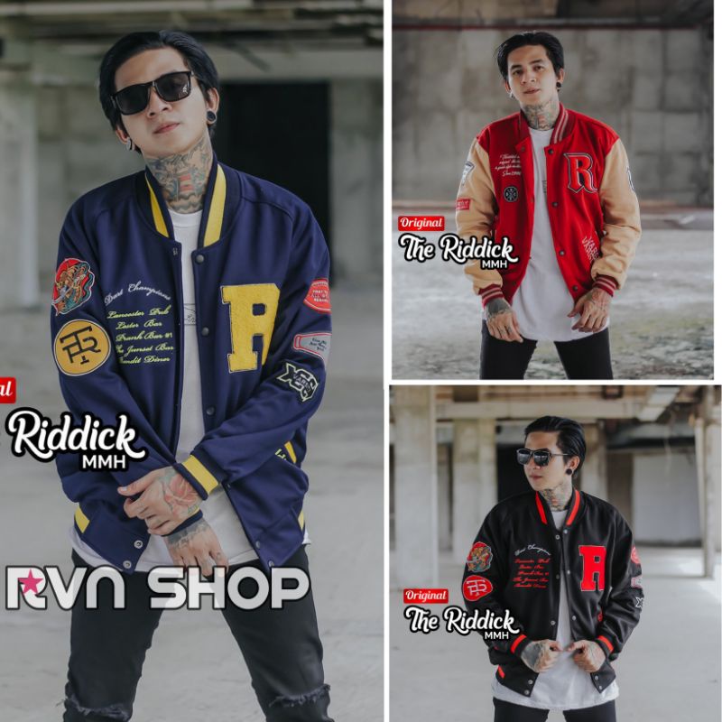 JAKET ORIGINAL THE RIDDICK MMH STYLE PRIA WANITA TERBARU