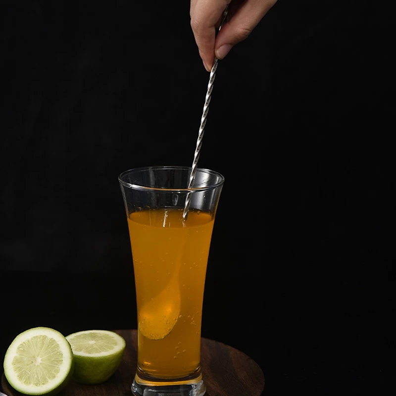 Sendok Pengaduk Minuman Cocktail Bahan Stainless Steel Untuk Peralatan Makan