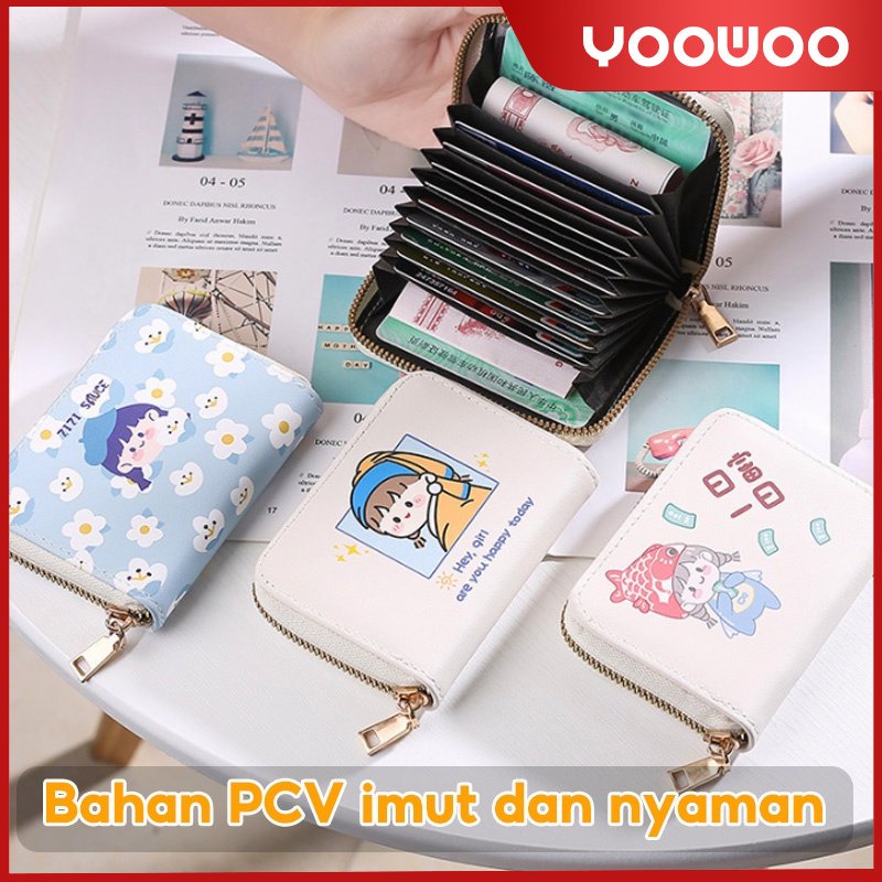 Dompet kartu kecil / multi cardholder/ dompet lucu / Dompet Wanita