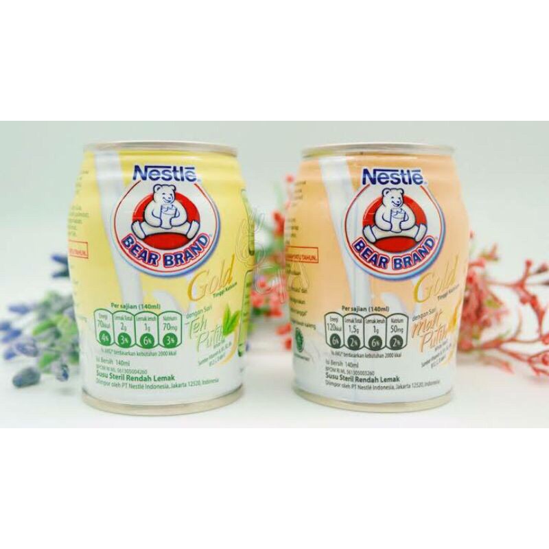 

Bear Brand Gold White Tea / White Malt 140ML