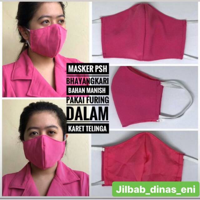 MASKER PSH BHAYANGKARI
BAHAN MANISH