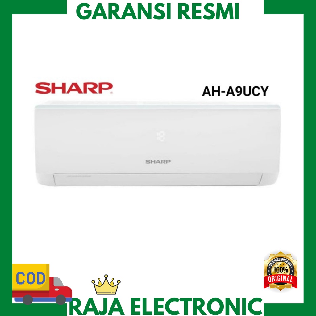 AC SHARP AH-A9UCY 9UCY 9 UCY 1 PK 1PK + PASANG R32 LOW WATT 750 W