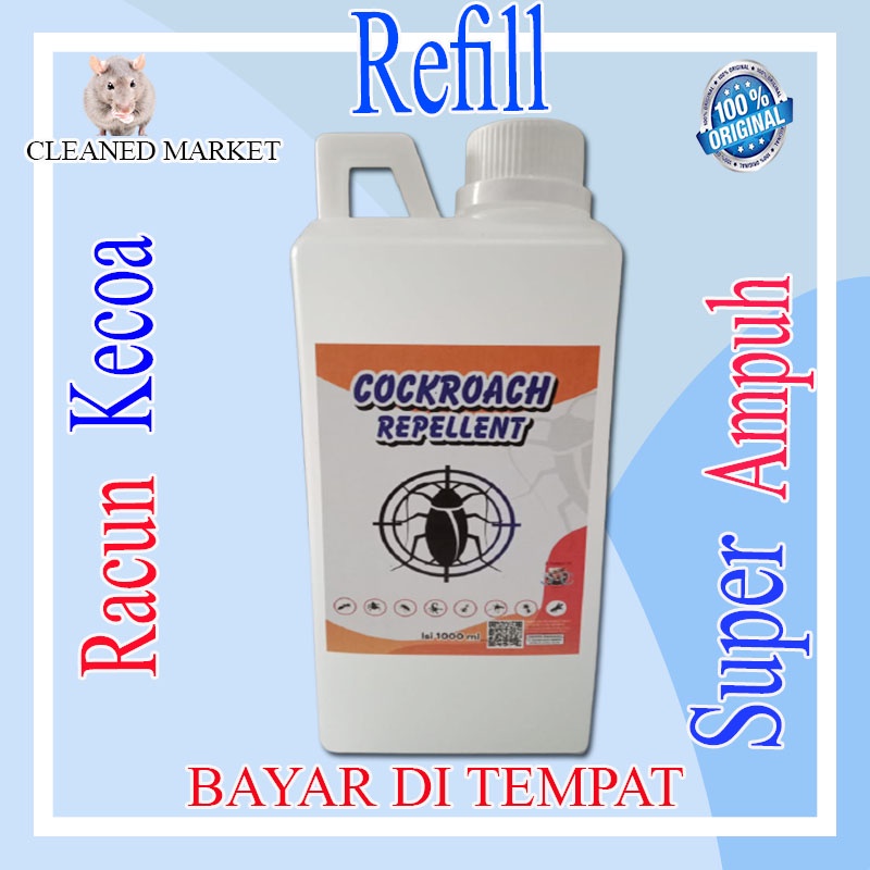 RACUN PEMBASMI KECOA OBAT ANTI KECOA JERMAN AMERIKA UNTUK DI MOBIL RUMAH AMPUH ORIGINAL ASLI