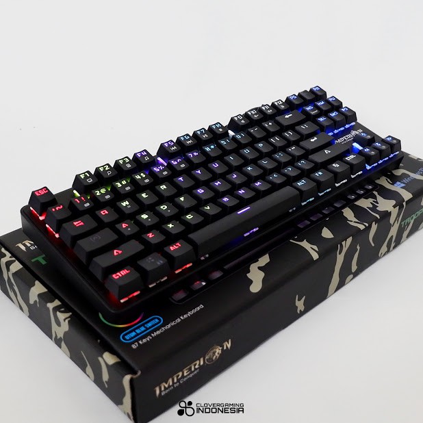 Imperion Trooper 7 TKL Mechanical Gaming Keyboard - Original Garansi