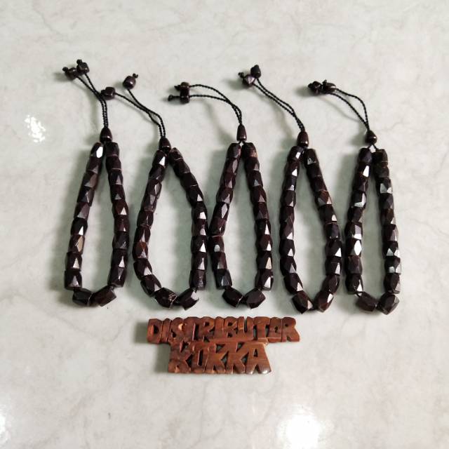 ( SUPER MURAH ) Grosir 5 pcs gelang kokka kaukah fukakah koka cutting nanas hitam