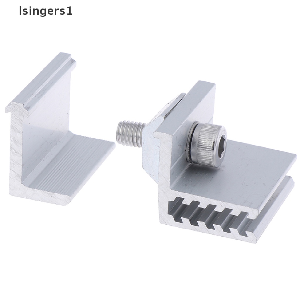 (lsingers1) Bracket PV Panel Surya Adjustable Untuk Frame 19mm-55mm