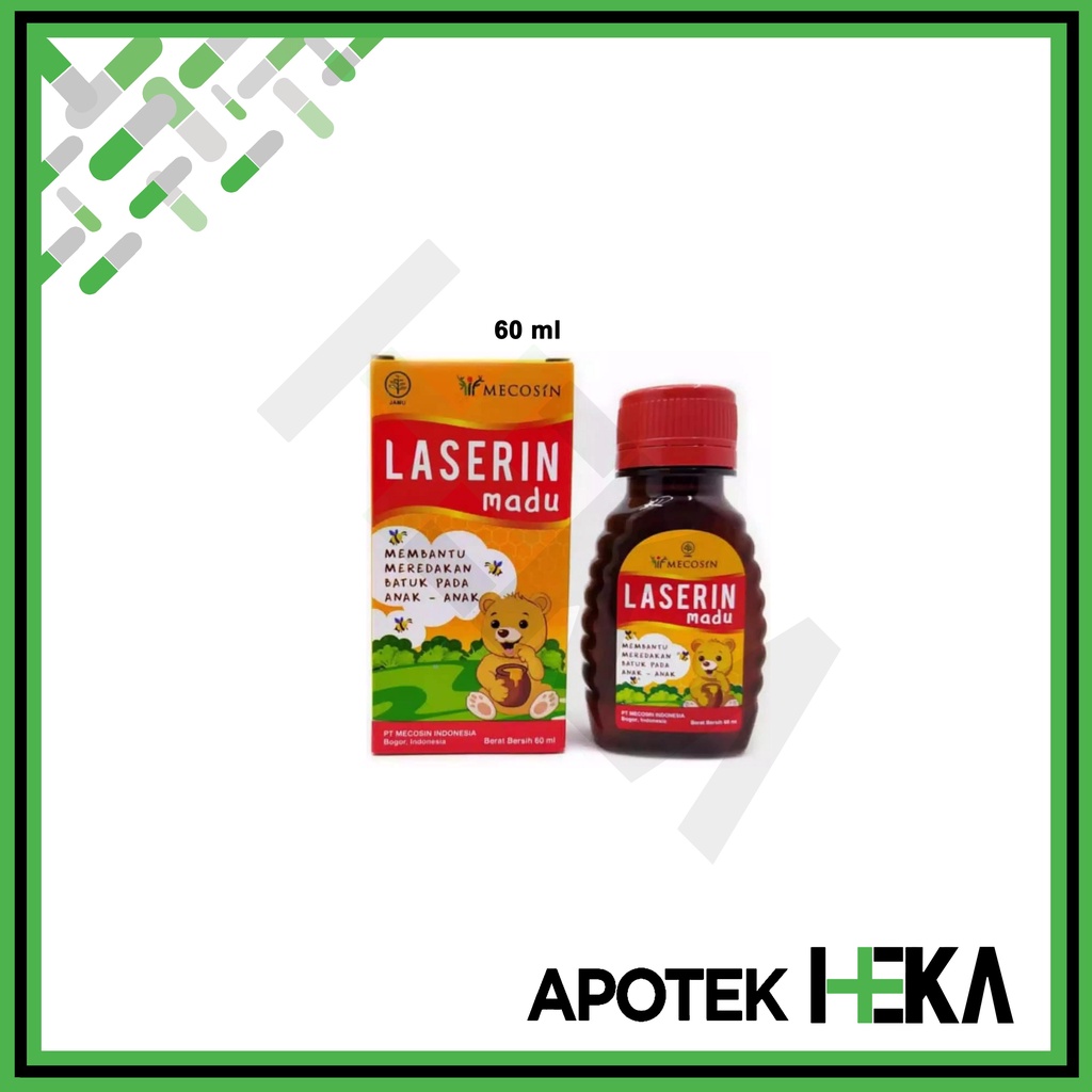 Laserin Madu 30 / 60 / 100 ml - Obat Batuk Anak Tenggorokan Gatal (SEMARANG)