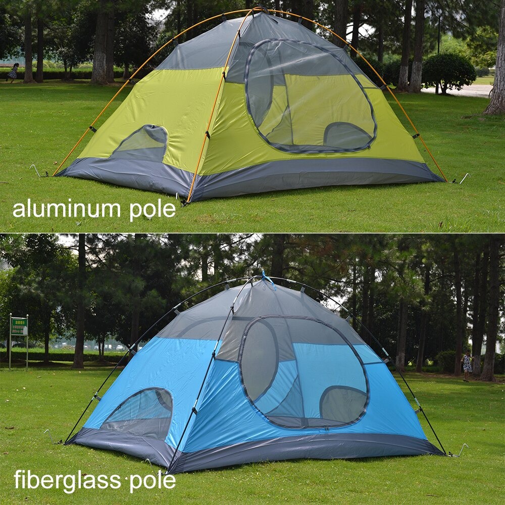 Tenda Camping Outdoor Hiking Tenda Gunung Backpacking Tent Double Layer Single Layer