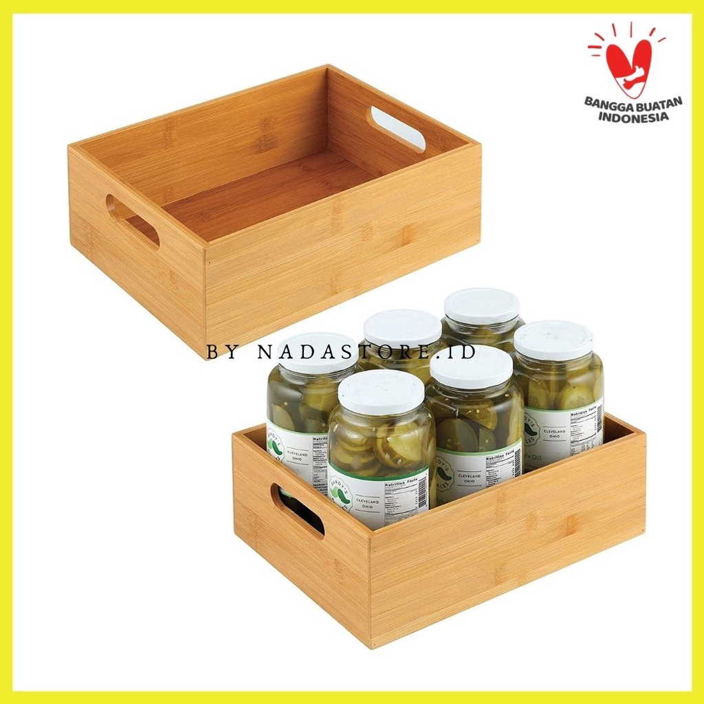 NATURAL WOOD STORAGE MULTIFUNGSI CODE W-18