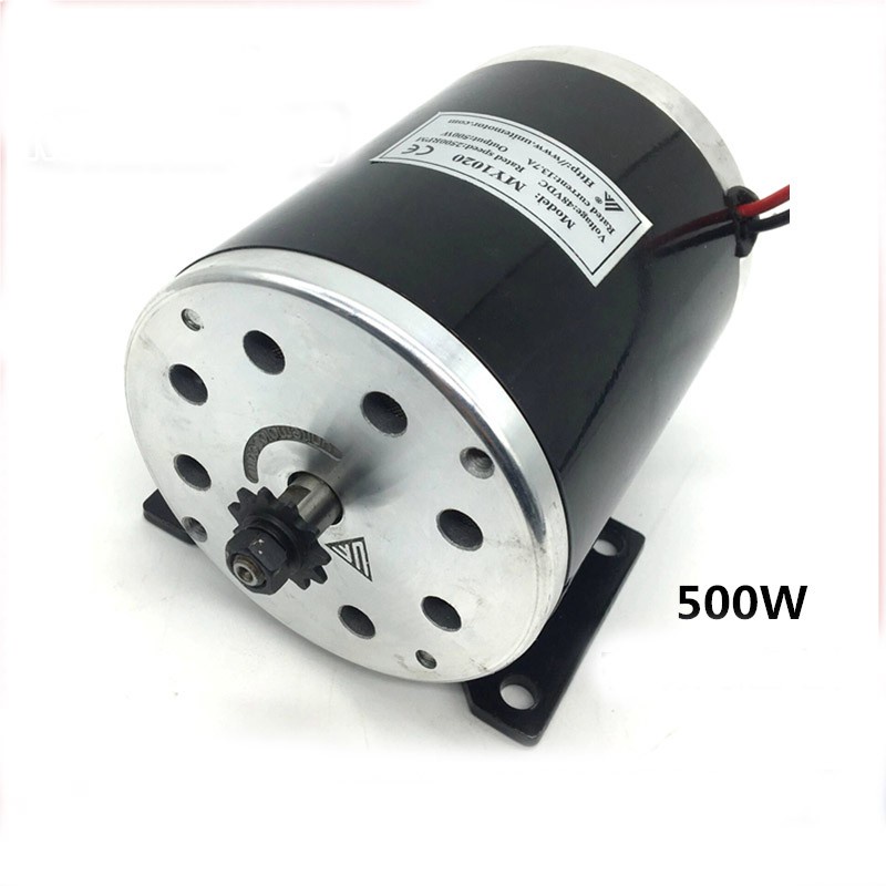 Dinamo Motor 500W 24V/36V/48V Electric scooter high speed brush motor (7085)