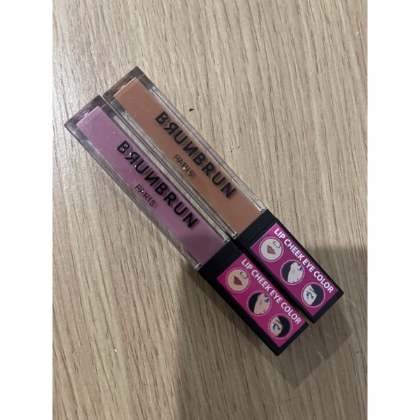 BRUNBRUN Lip Cheek Eye Color