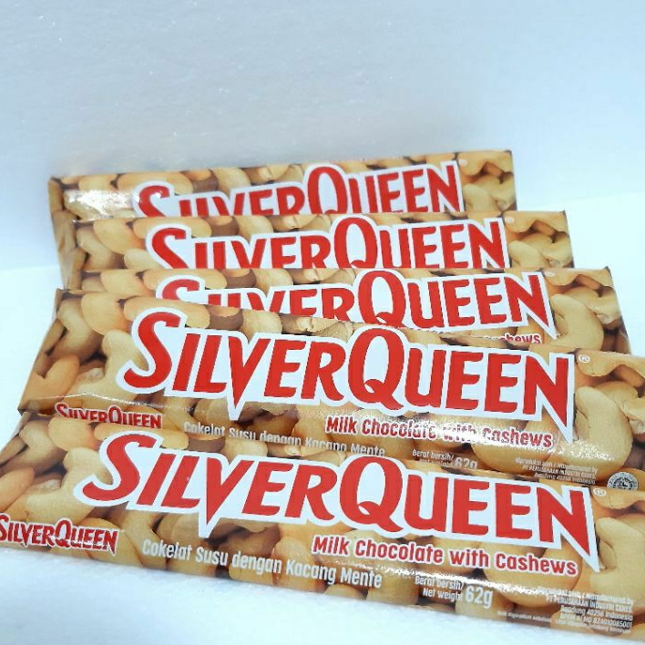 Silverqueen 58gr/ Silver Queen Almond/ Silver queen Cashew