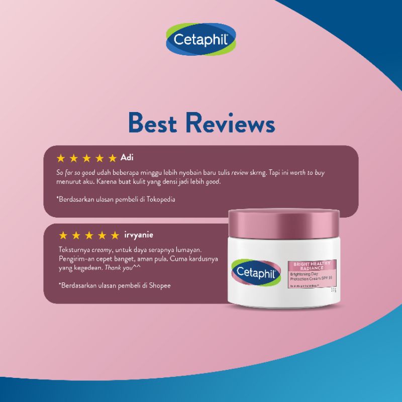 Cetaphil - Bright Healthy Radiance Brightening Day Protection Cream SPF 15 50gr 50 gr