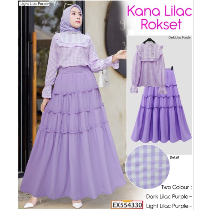 554330 Kana lilac Rokset by Extu