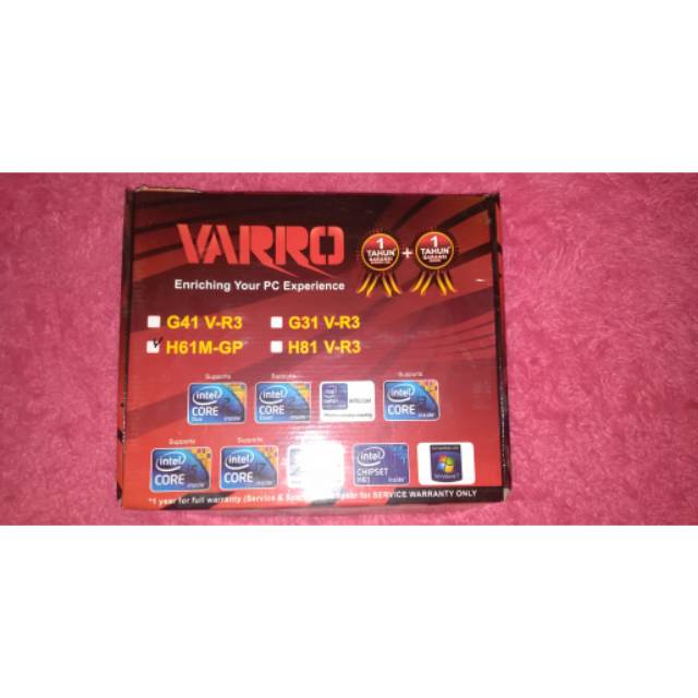 MOTHERBOARD VARRO H61M-GP