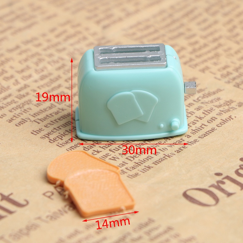 （✔✔❤Miniatur Toaster Mini Untuk Dekorasi Dapur Rumah Boneka