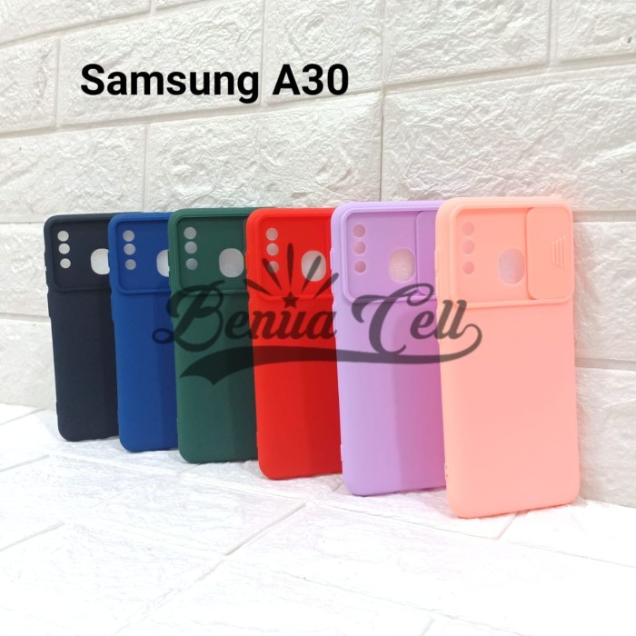 SOFTCASE SAMSUNG A51 CASE SLIDE CAMERA SAMSUNG A20 A30 A50 A50S A30S