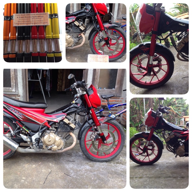 COVERSHOCK SATRIA FU MODEL USD