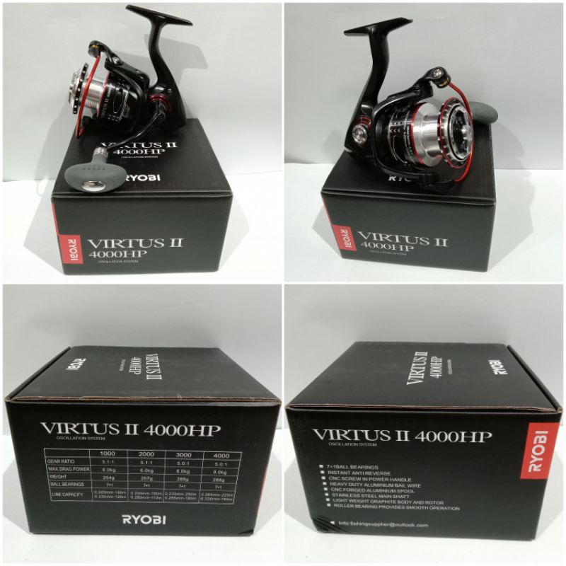 Reel Ryobi Virtus II 4000HP